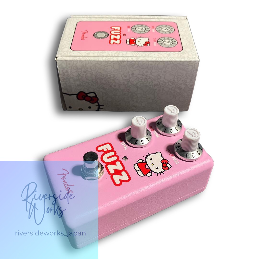 Fender x Hello Kitty Fuzz Pedal PINK New