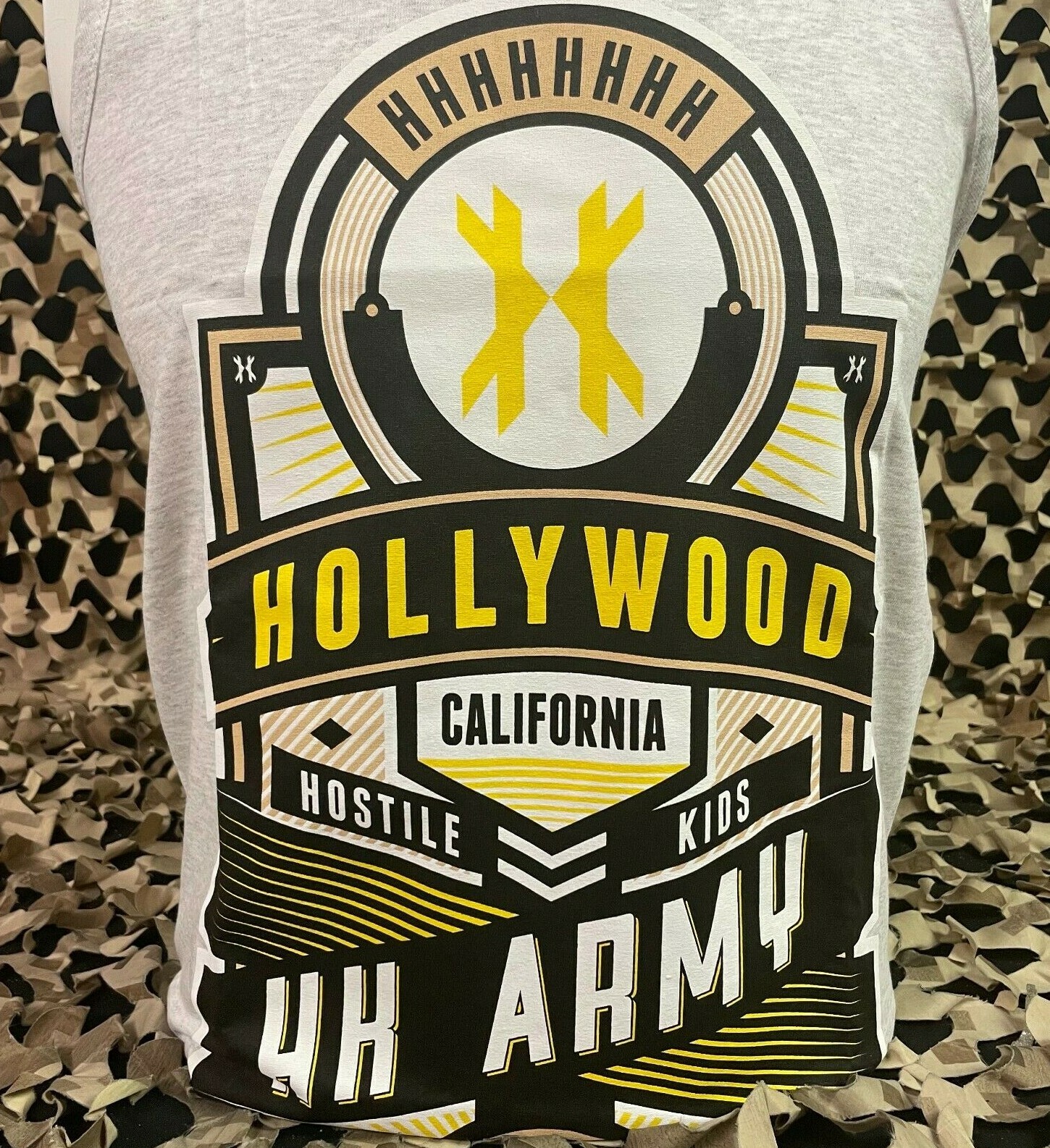 NEW HK Army Rise Paintball Tank Top - Grey - Medium