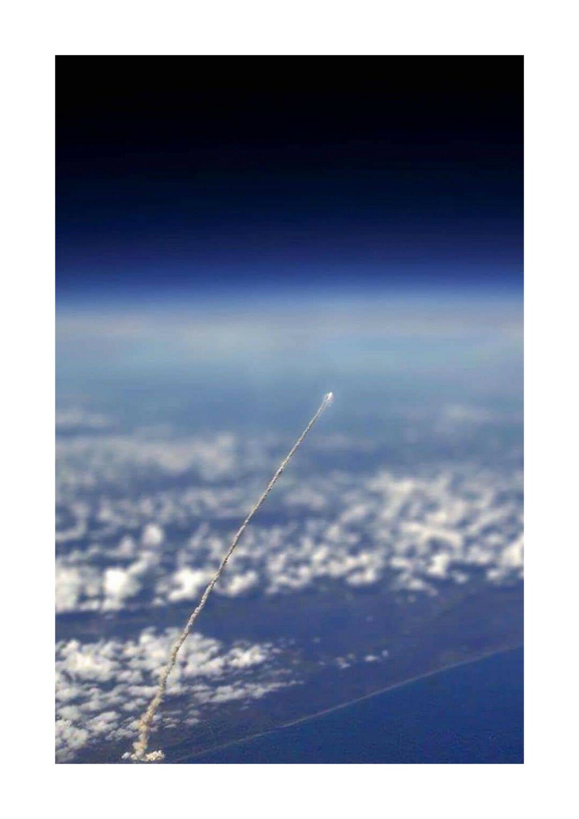 Space Shuttle launch 2006 Cape Canaveral A4 reproduction poster choice of frame