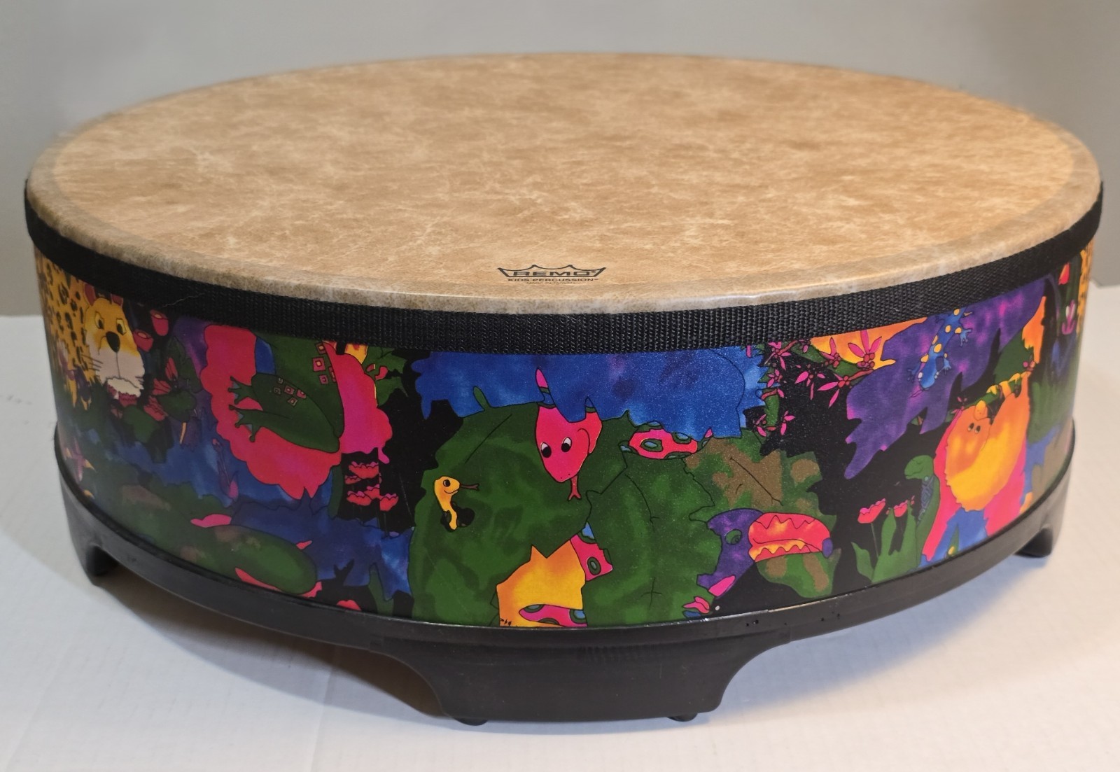 REMO Kids Percussion Rain Forest Gathering Drum 22 x 7-1/2 in