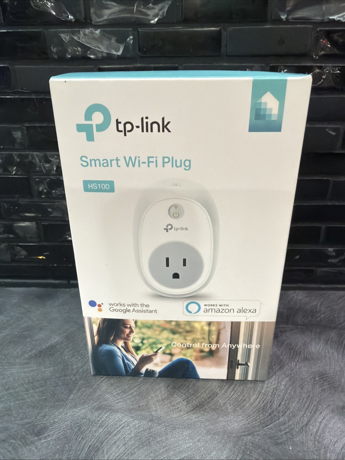 Smart Wi-Fi Plug TP-Link HS100– Works with Alexa & Google Home Sealed