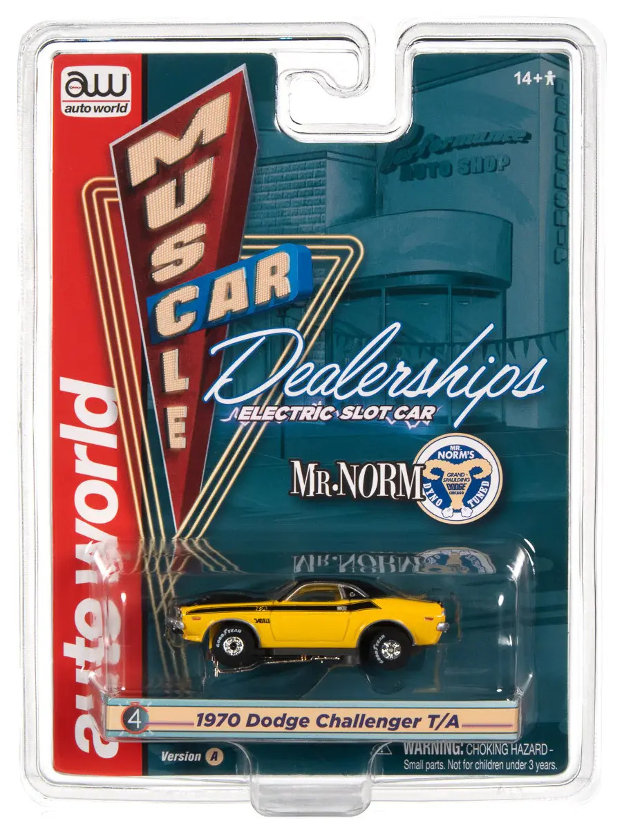 SC385A4 Auto World Thunderjet Mr. Norm's Grand Spaulding Dodge - 1970 Dodge Chal