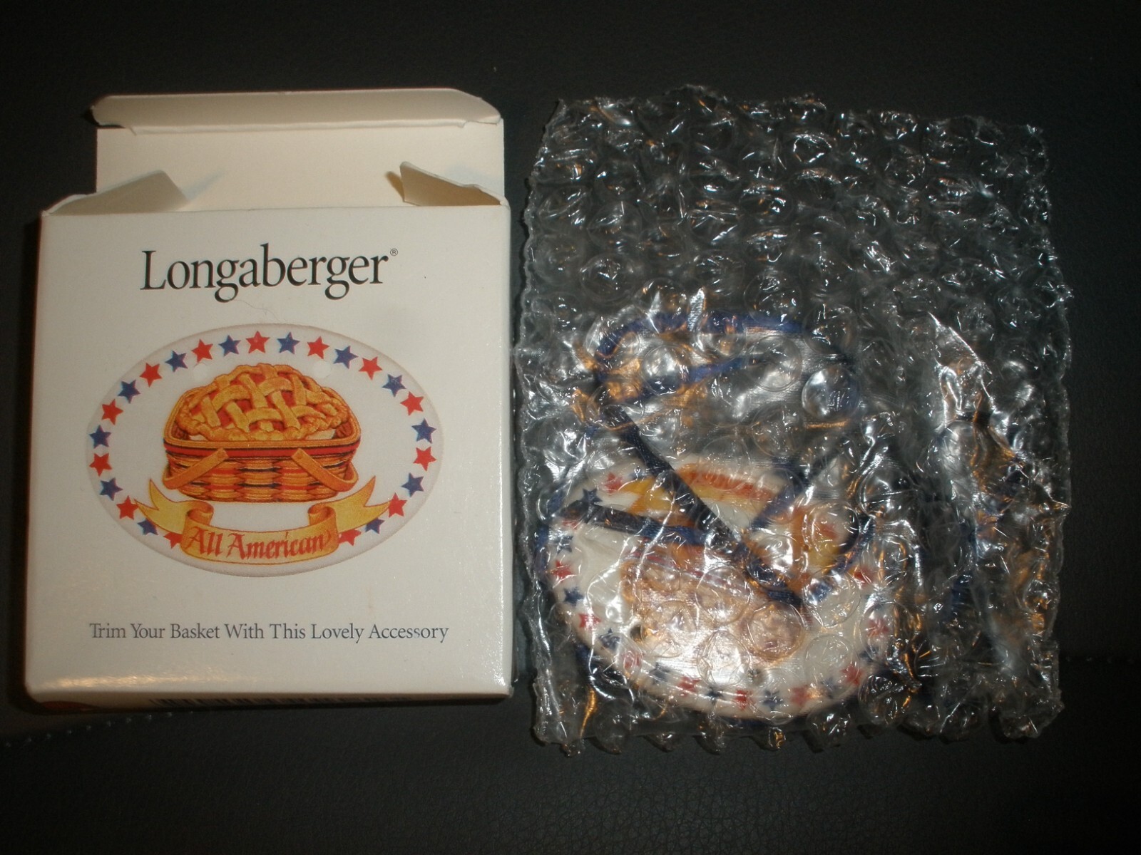 NEW LONGABERGER All American Tie-on (SU108)