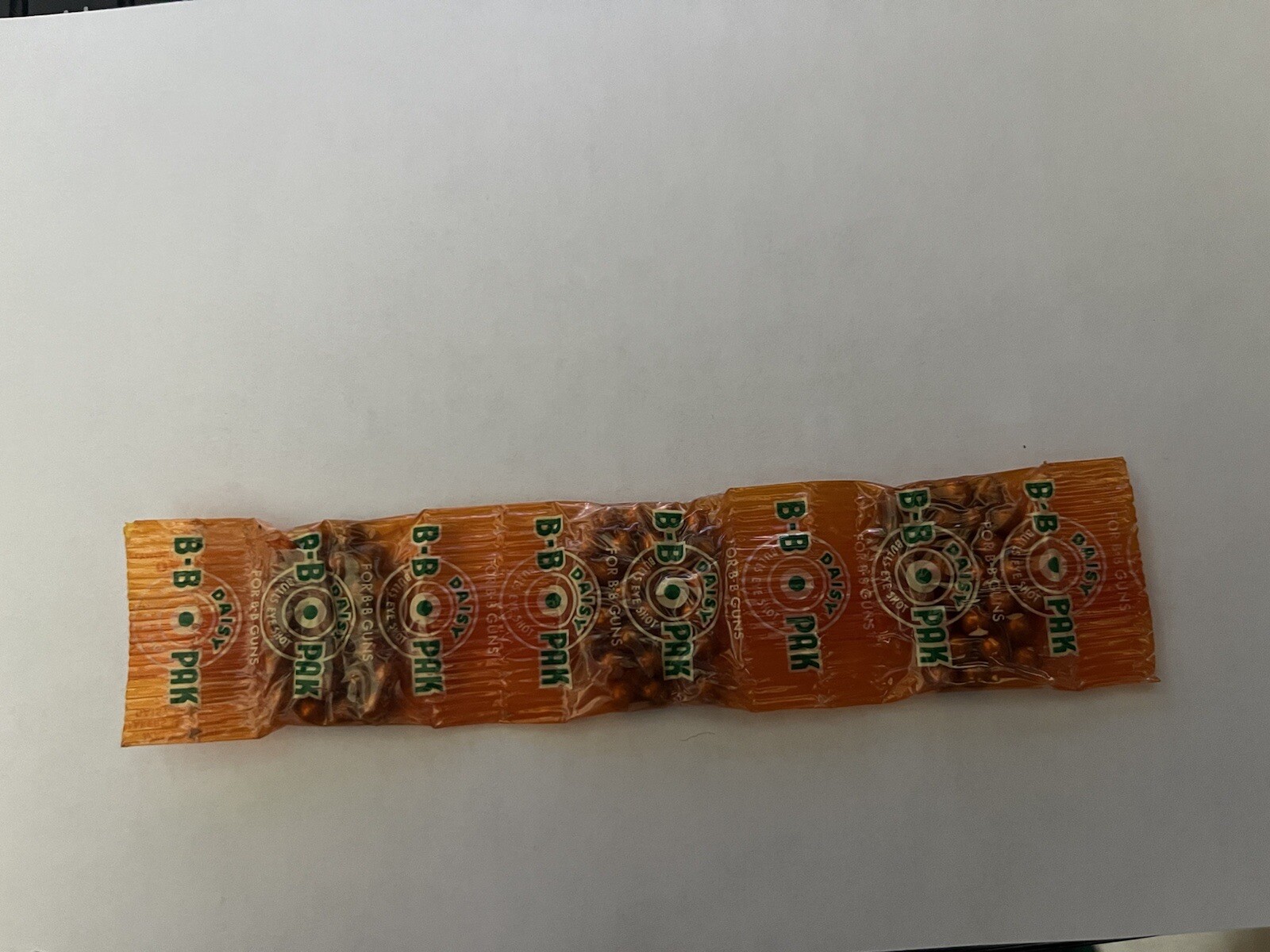 3 daisy bb air rifle shot cellophane 1 cent packs plymouth mich still together