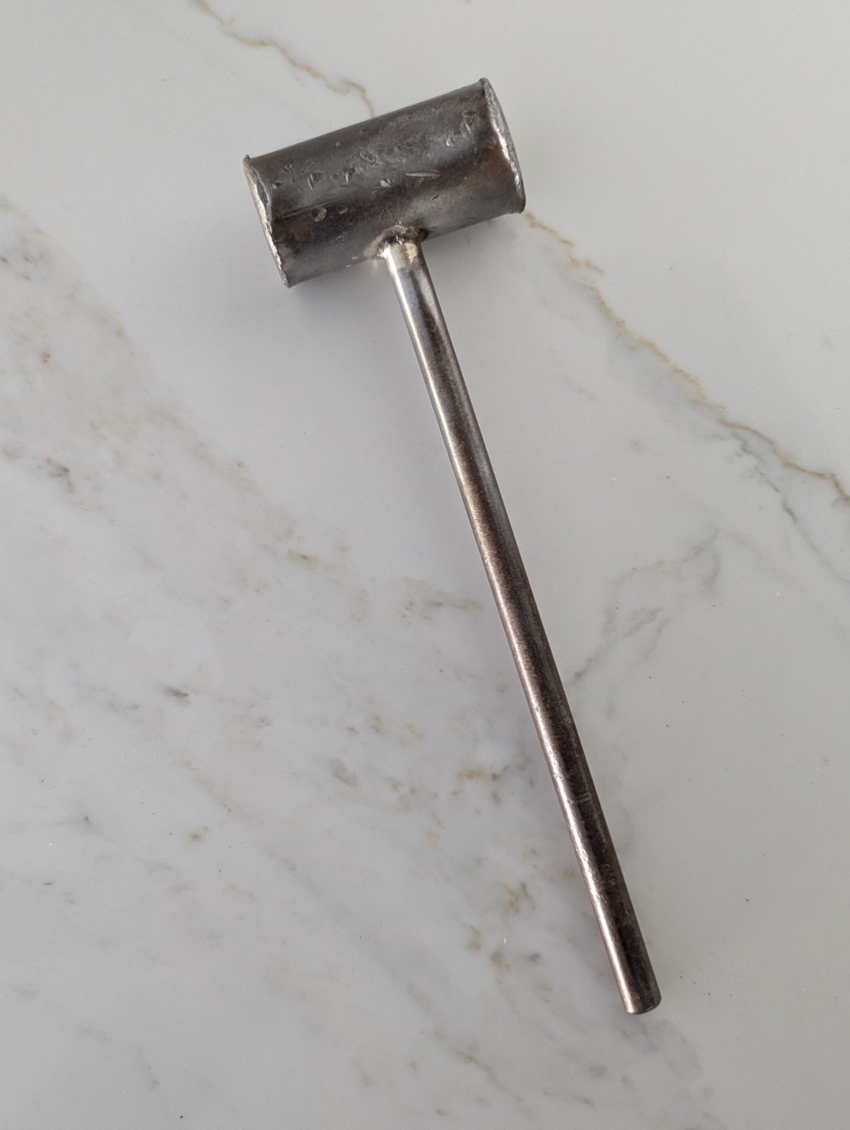 Vintage Hand Forged 9" Steel Mallet