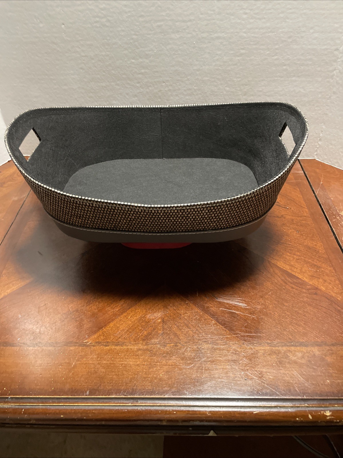 Gray Faux Leather Storage Gasket