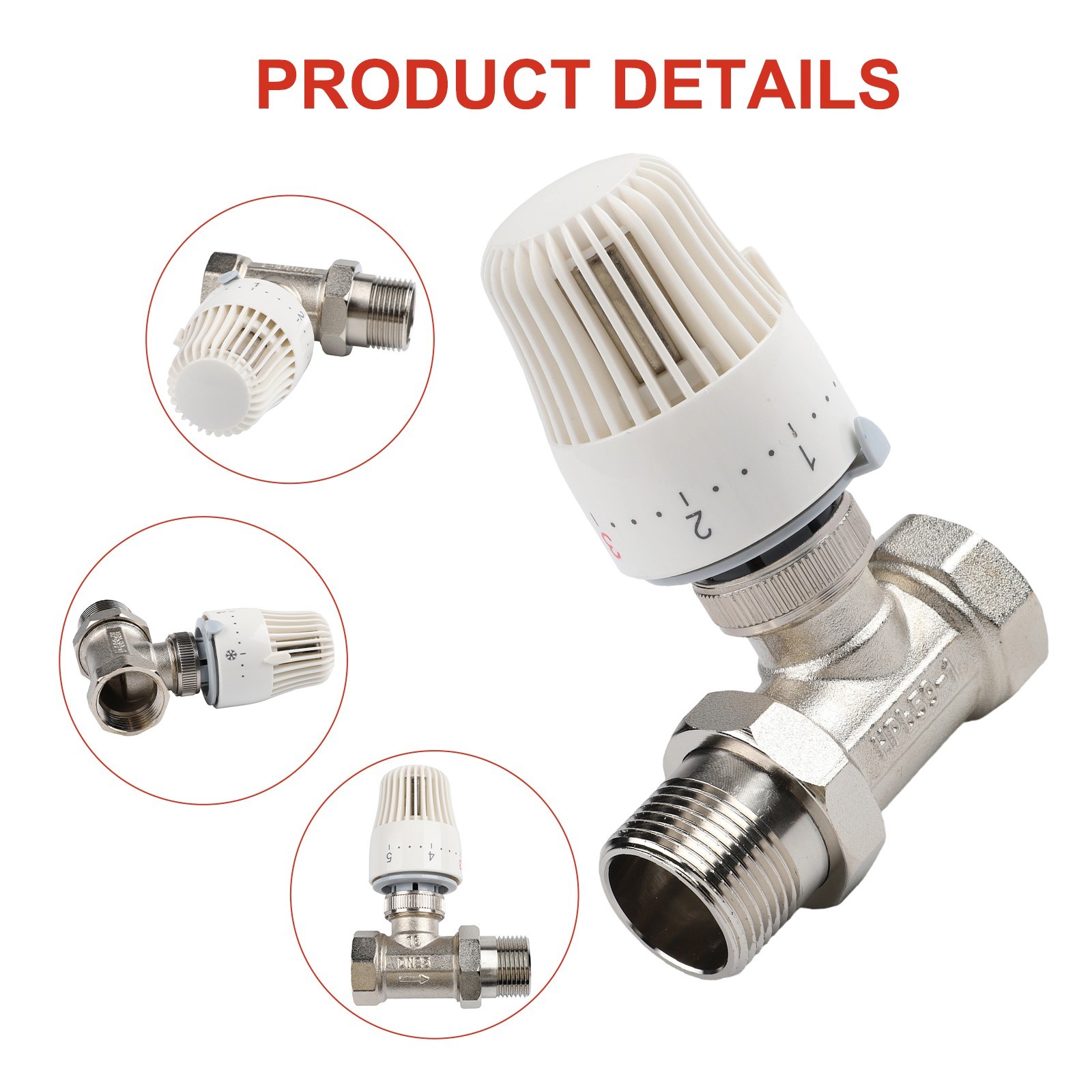 Adjustable Temperature Settings in Thermostatic Valve for Underfloor Heating