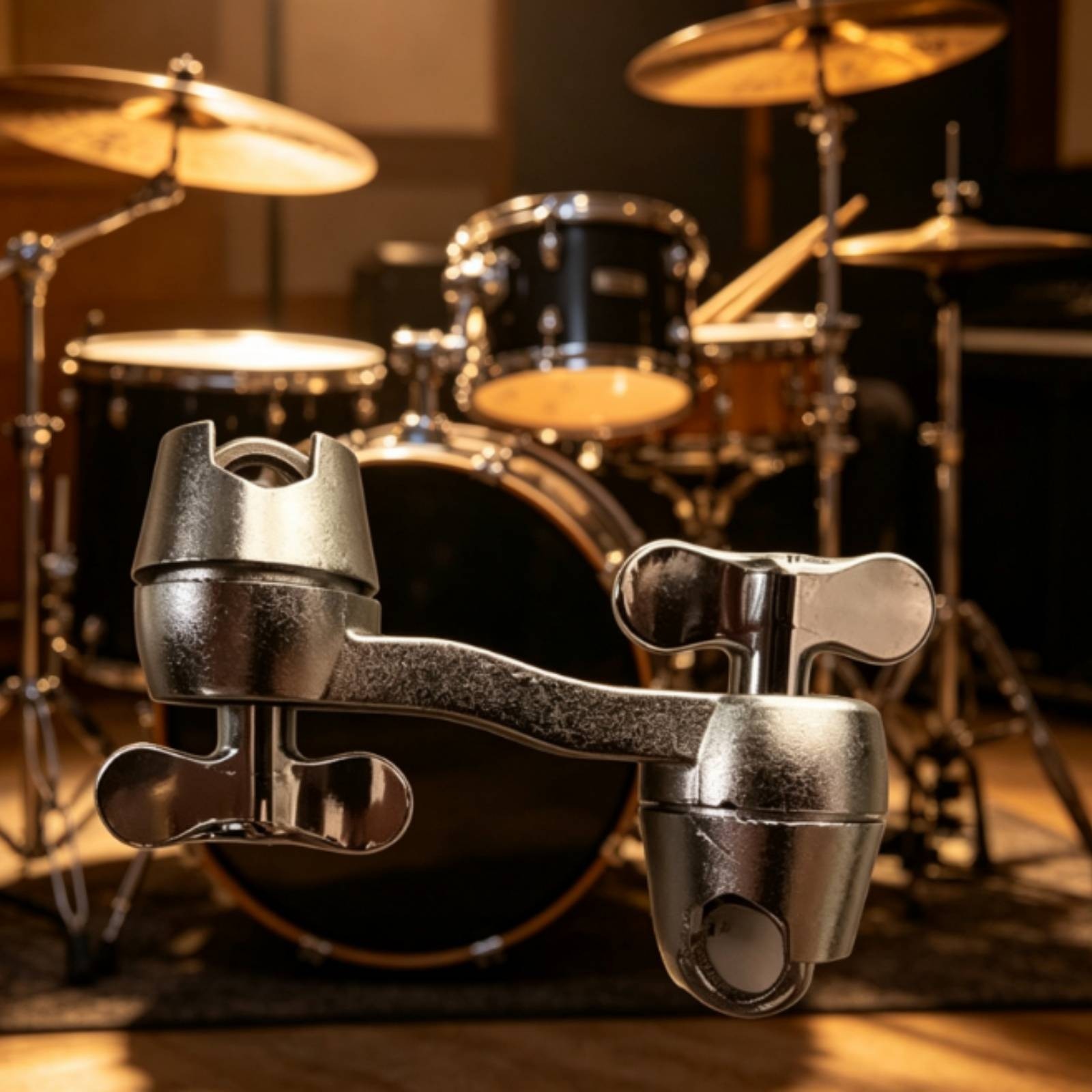 Drum Hardware Extension Clamp Stable Mount Universal for Percussionists