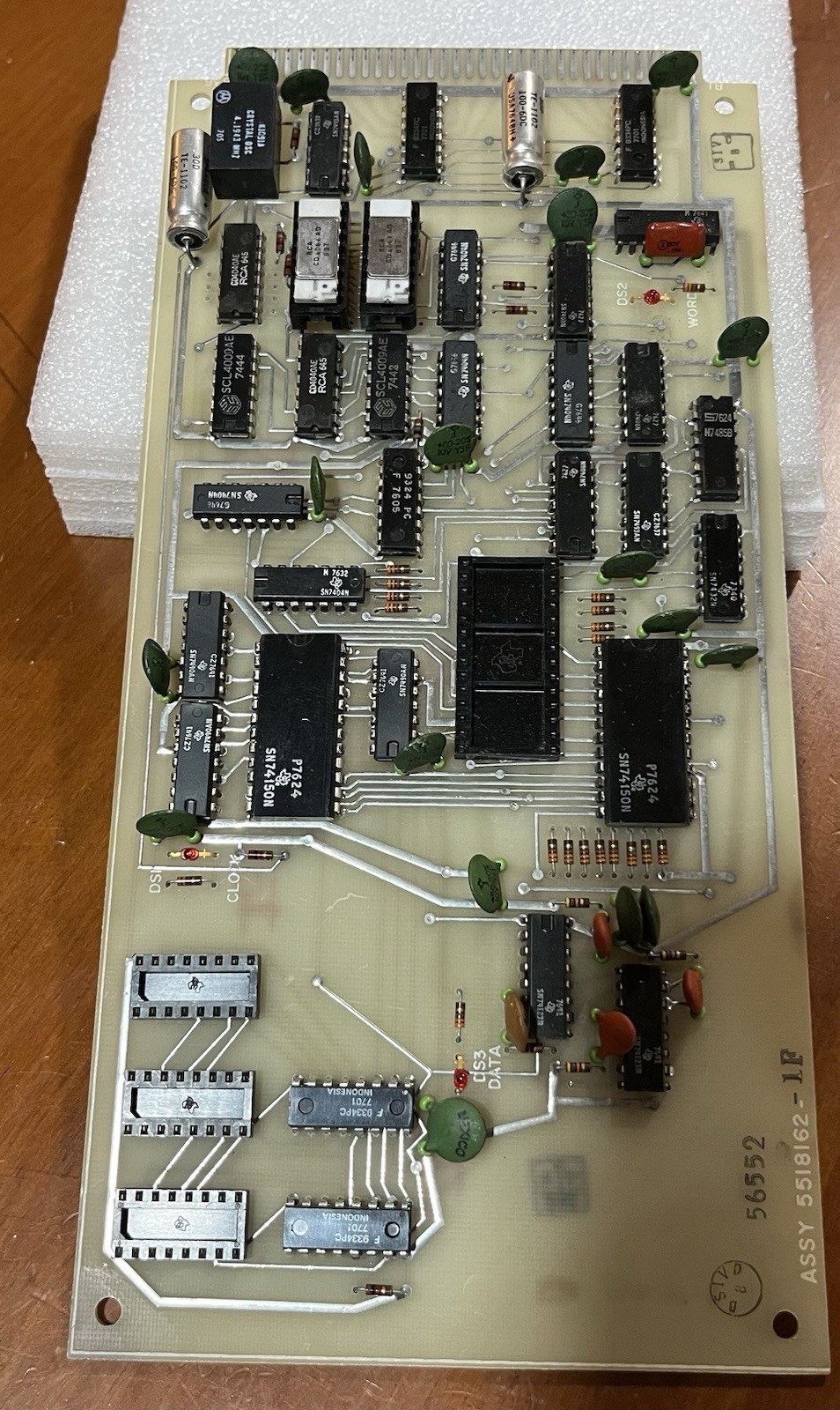 Control Board 5518162-1F. 56552.  5518097-E