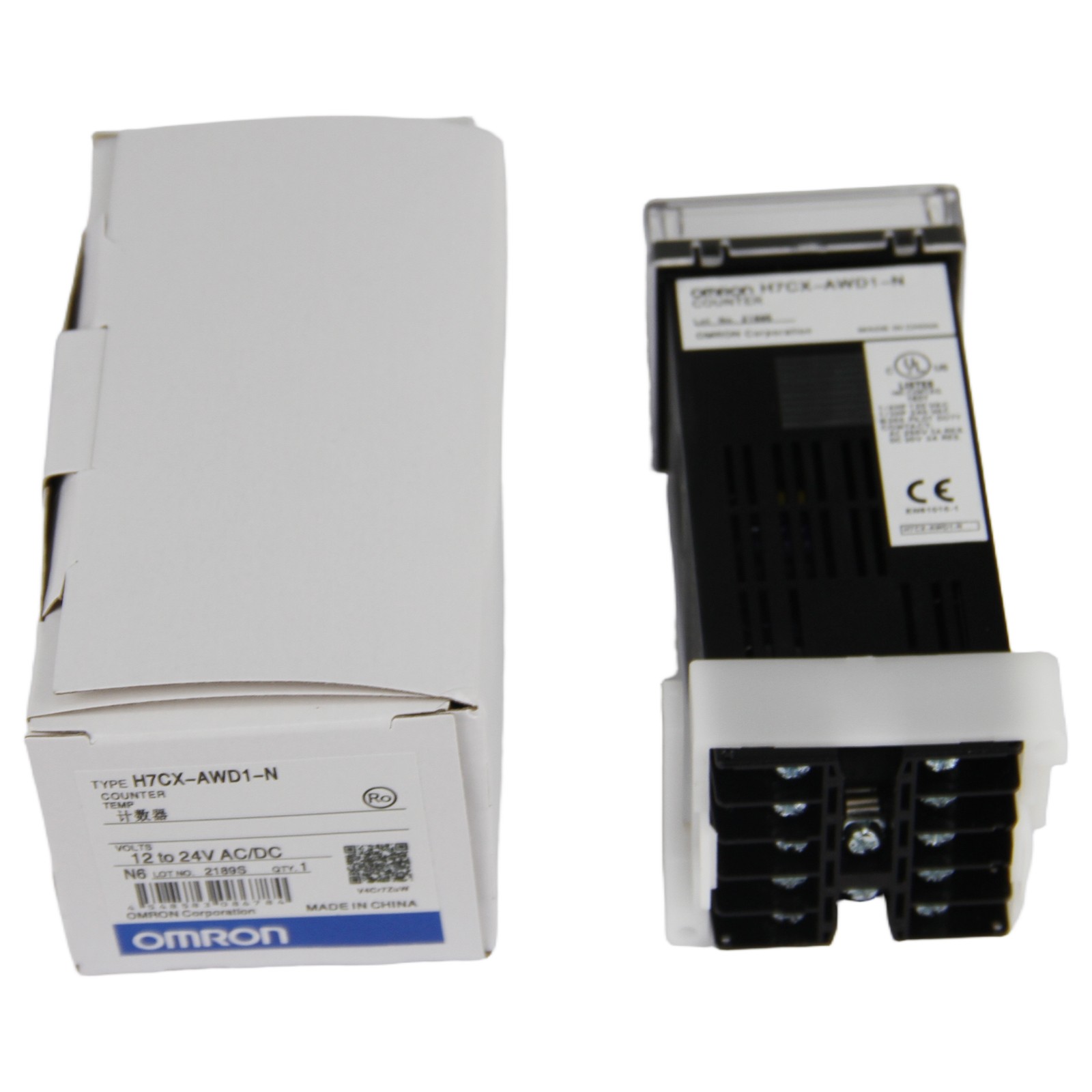 1PC New In Box OMRON H7CX-AWD1-N Counter 12-24VDC