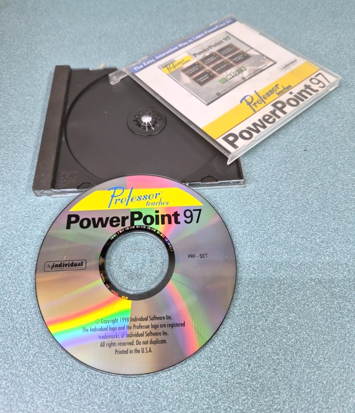 Microsoft Office 97 Pro Netscape Running Windows 98 CD Professor Teaches Lot