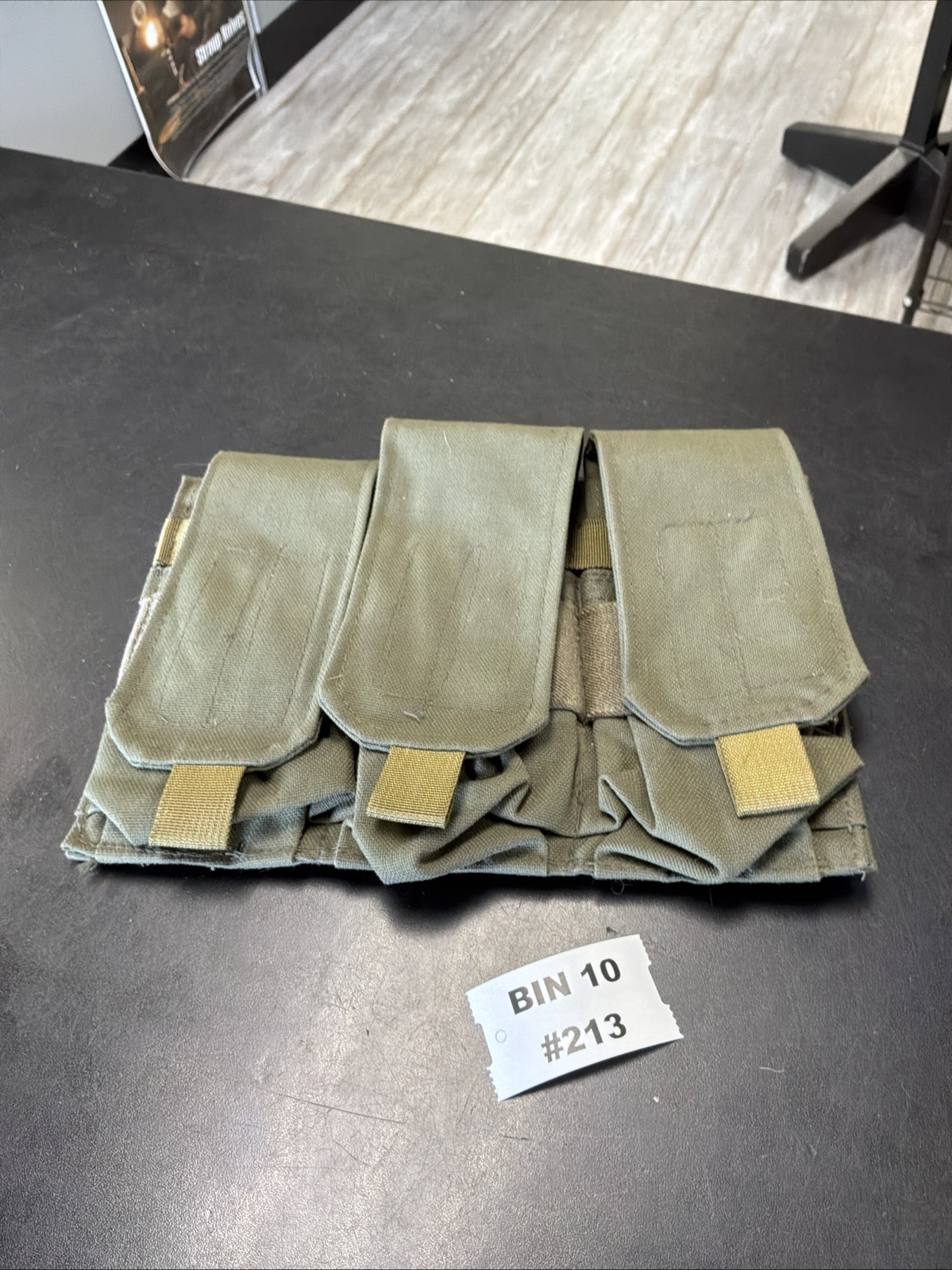 Old Gen Blackhawk 3x2 Triple Mag Pouch Green