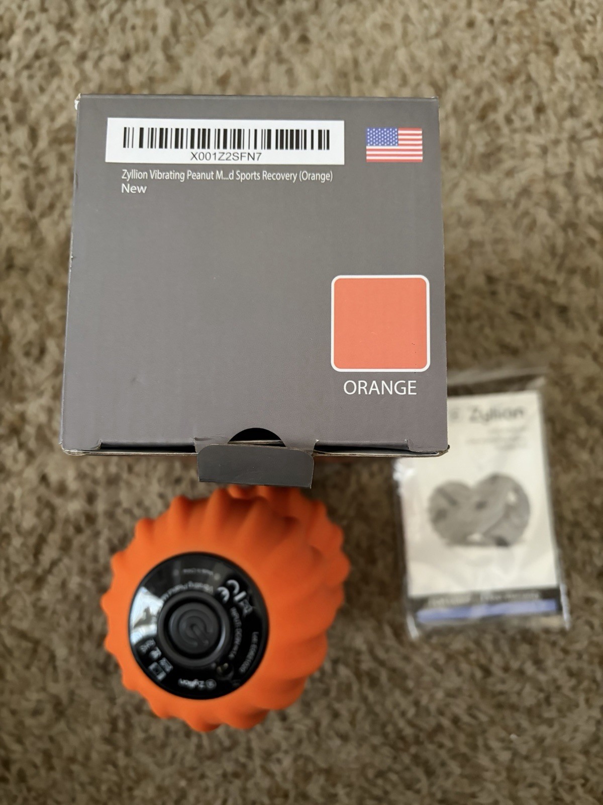 Zillion Vibrating Peanut Massage Ball