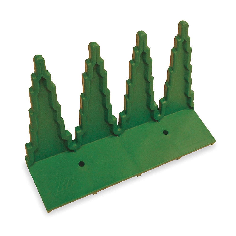 VIKAN 06152 Hygienic Tool Holder,9 3/8 in L,Green 4FA15