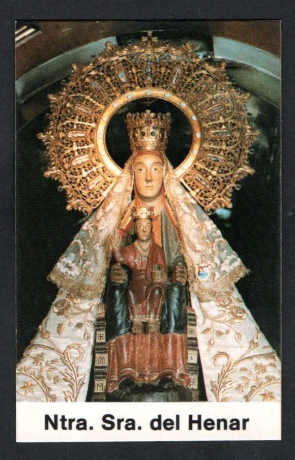 Holy card de la Virgin santino image pieuses estampa