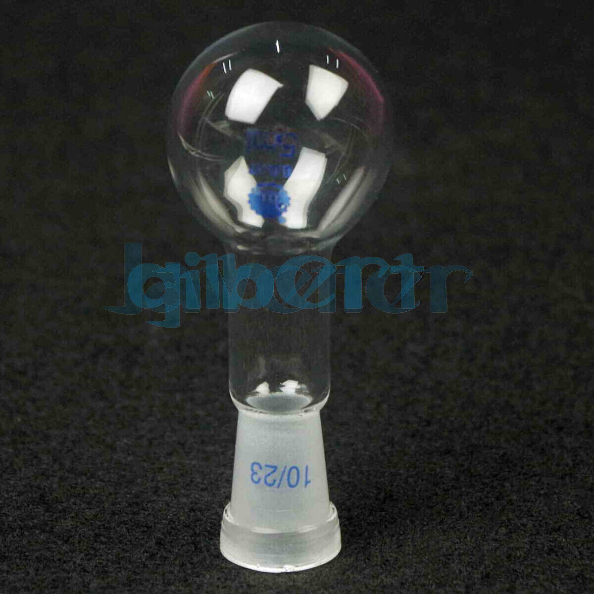 5ml 10# Joint Socket Borosilicate Glass Flask Round Bottom Single Short Neck Lab