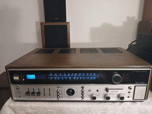 Vtg Fisher Wide-Sound 504X Stereo Receiver-Free Shipping-Tested-Works- See Video