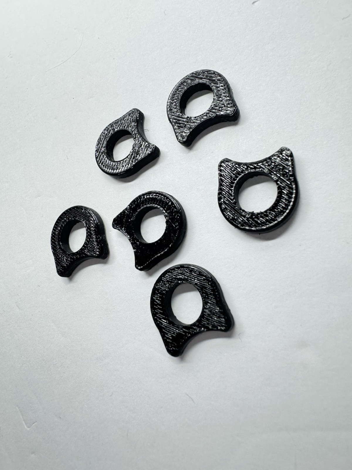 6 pcs Recoil Shock Reducing Buffer Pad for 1911 Pistols