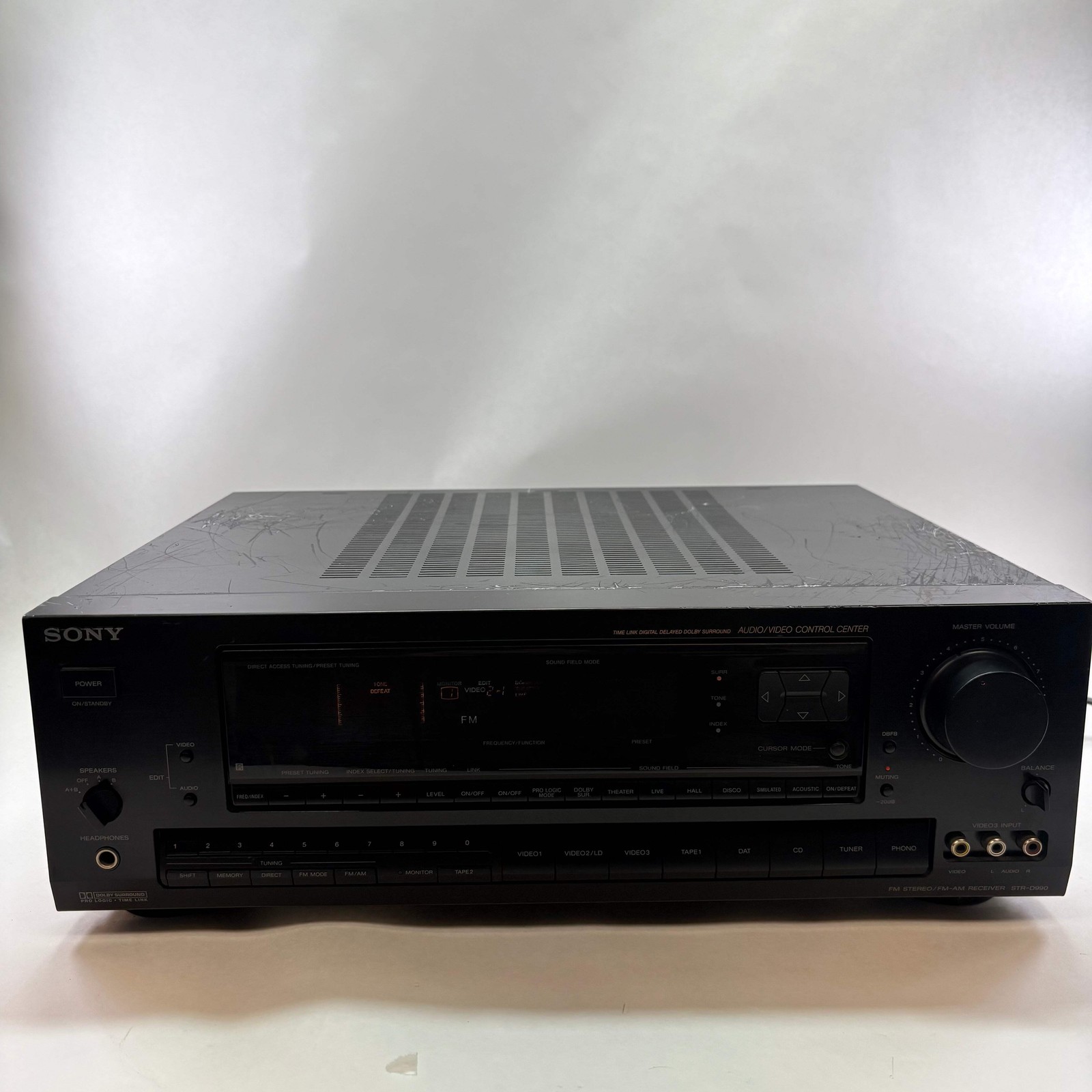 Sony FM stereo Receiver STR-D990