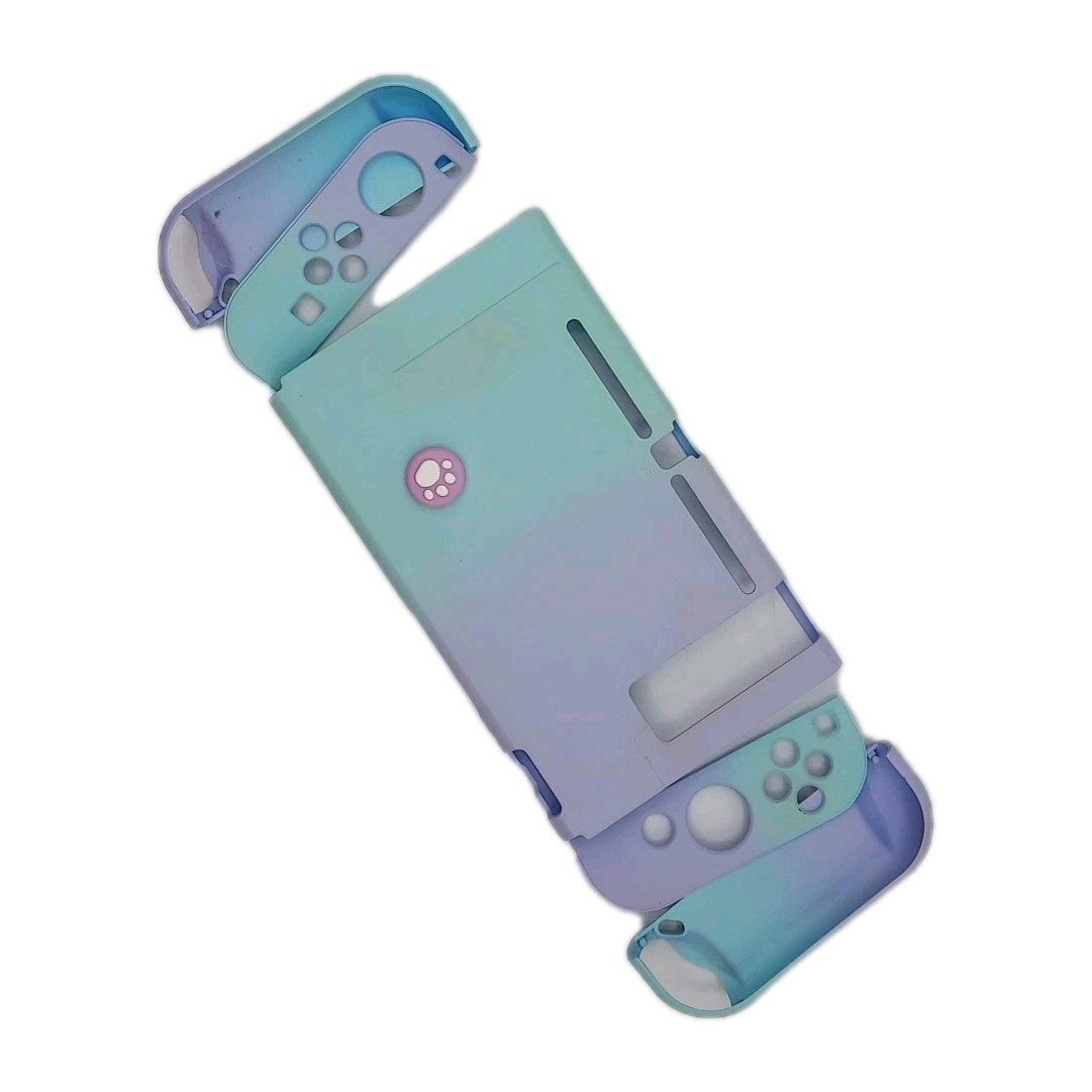 Nintendo Switch Case Bundle Ombre Case Glass Screen Protecter OLED Hard Case