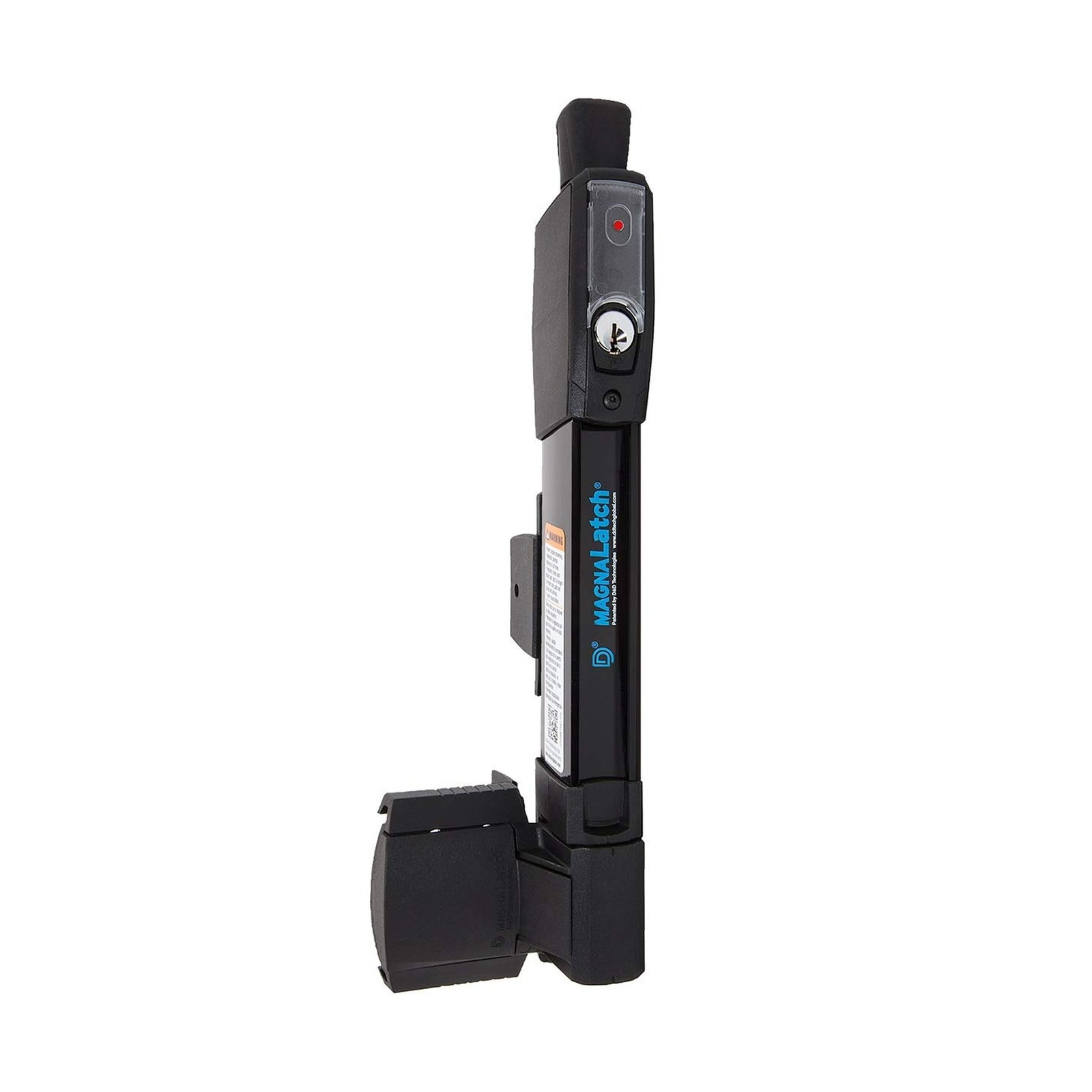 National Hardware MagnaLatch Pool Safety Gate Latch, Vertical Pull, Black, Mo...
