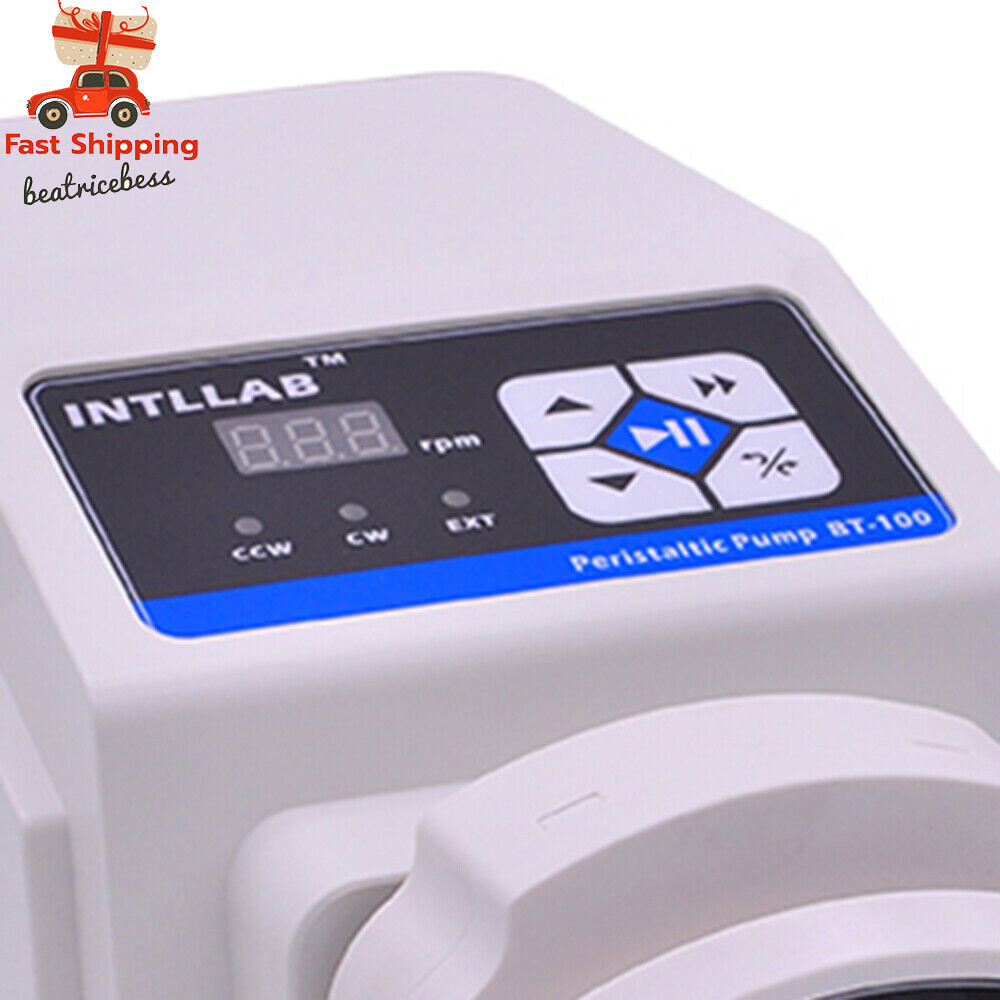 Industrial Variable Speed Liquid Metering Pump Peristaltic Pump High Precision