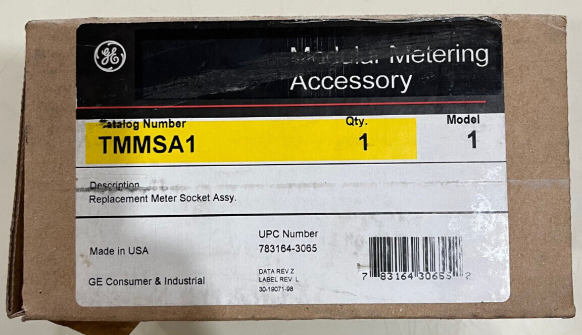 TMMSA1, 1MMMS, GE Modular Meter Replacement Kit
