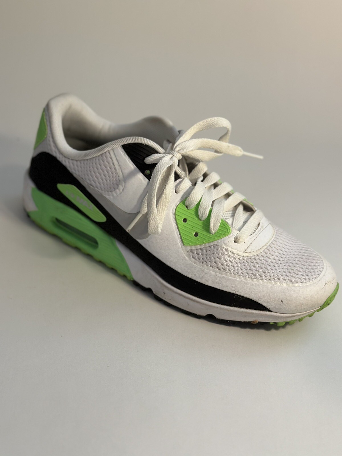 green nike air max golf shoes
