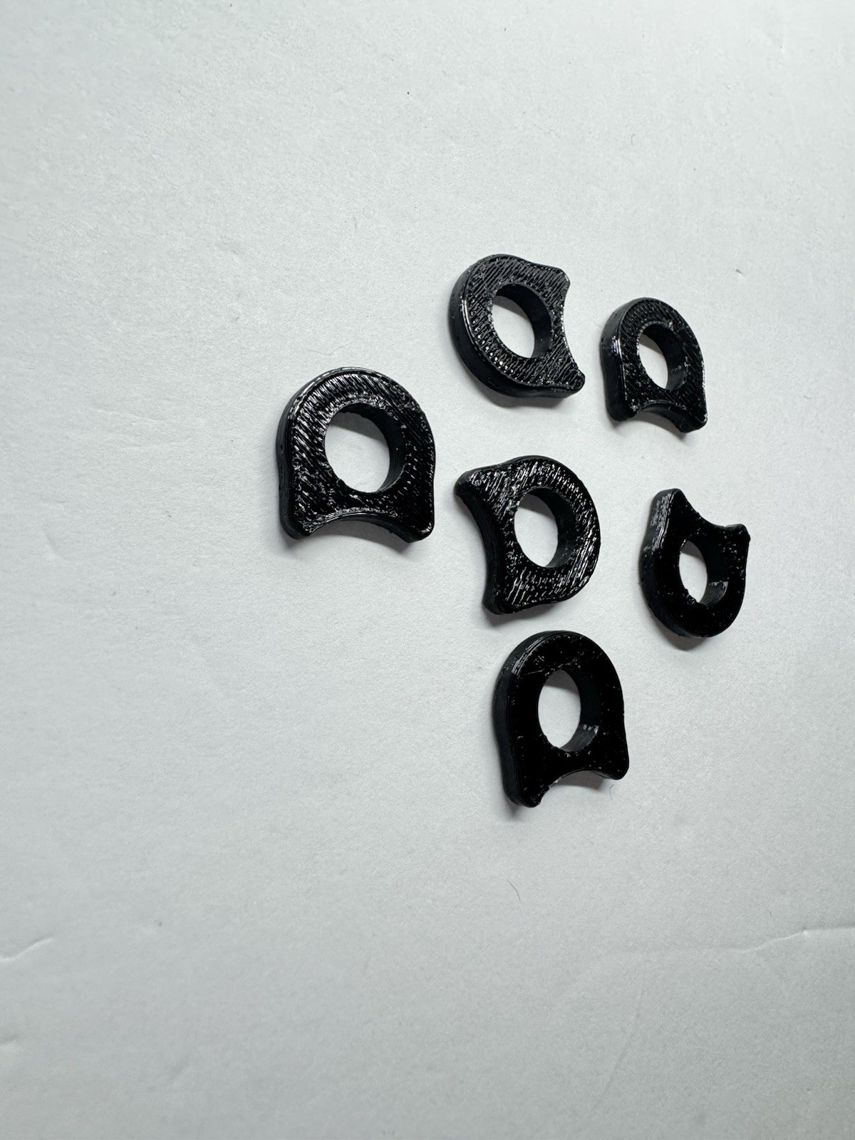 6 pcs Recoil Shock Reducing Buffer Pad for 1911 Pistols