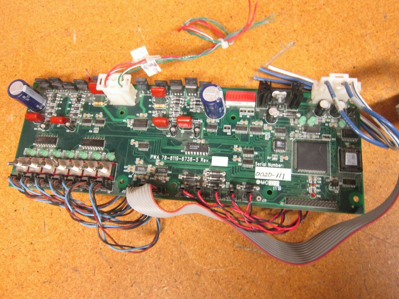 PWA 78-8119-6738-5 Control Board With 3M Controller Panel