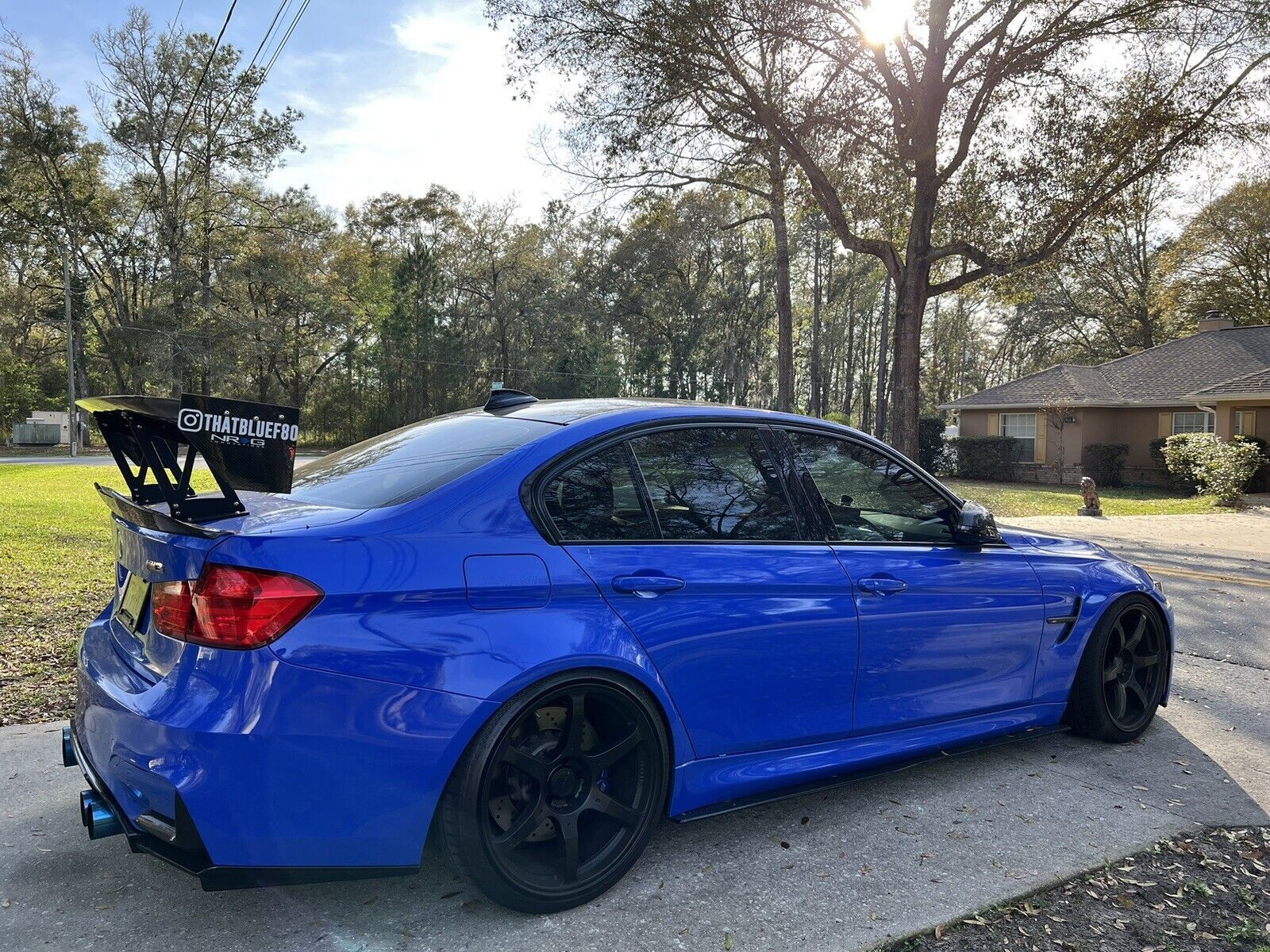 Personalized Instagram Sticker Vinyl Decal (x2) Car Window IG Username Drift JDM
