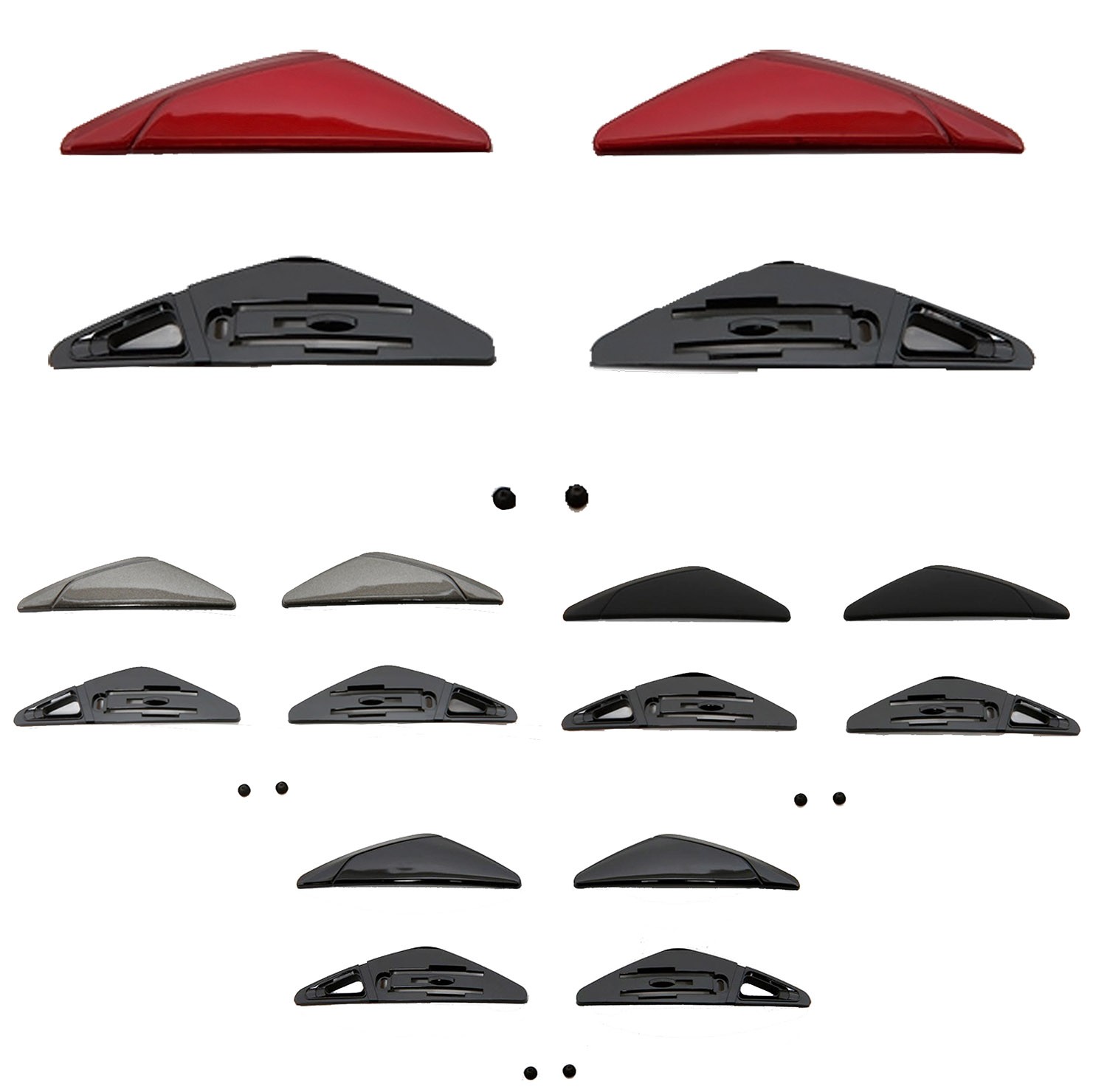 Shoei RF-1200/NXR Helmet Upper Air Intake Vent