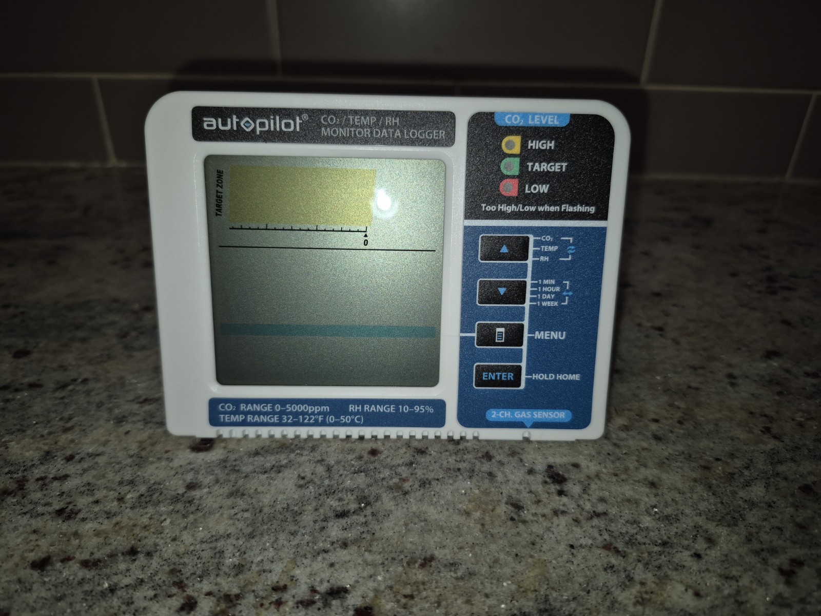 Autopilot Desktop CO2 Monitor and Data Logger