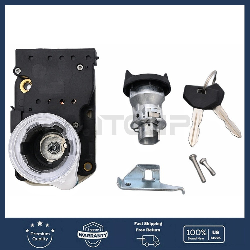 For 95-96 Cherokee 93-96 Jeep Grand Cherokee Ignition Switch & Lock Cylinder Kit