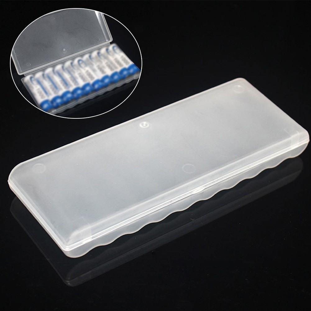 Battery Plastic Case Hard White Closed Tightly Connected