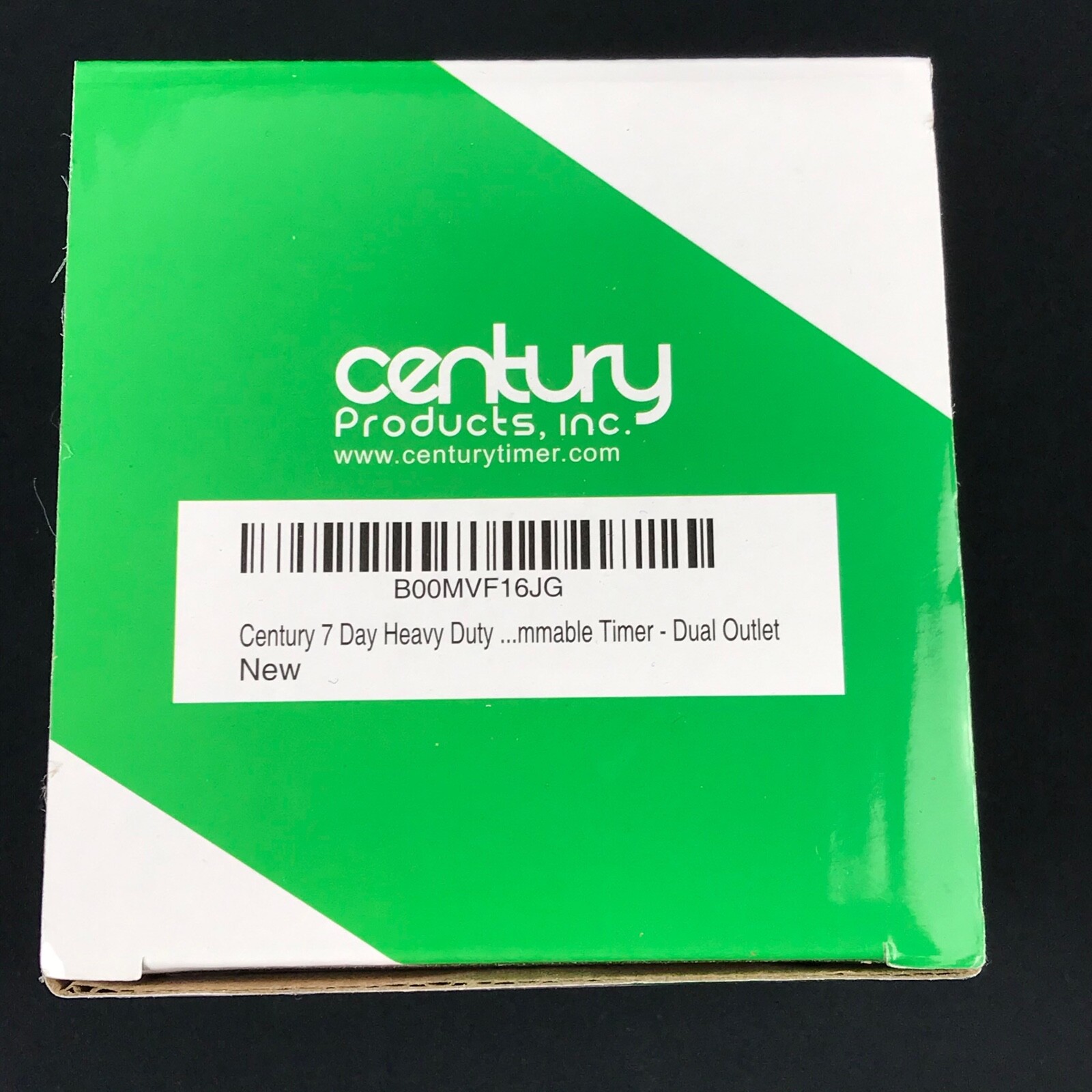 Century 7 Day Heavy Duty Dual Outlet Programmable Digital Timer NIB