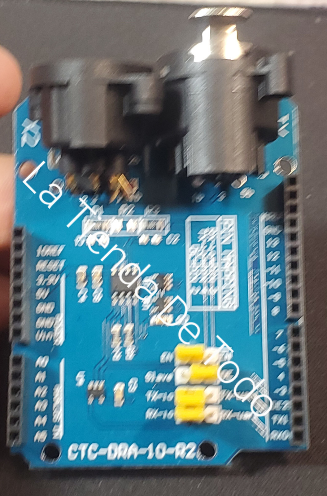 ELECTRONIC BOARD MAX485 CTCDRA10R2 FOR DMX SHIELD ARDUINO USERS READ