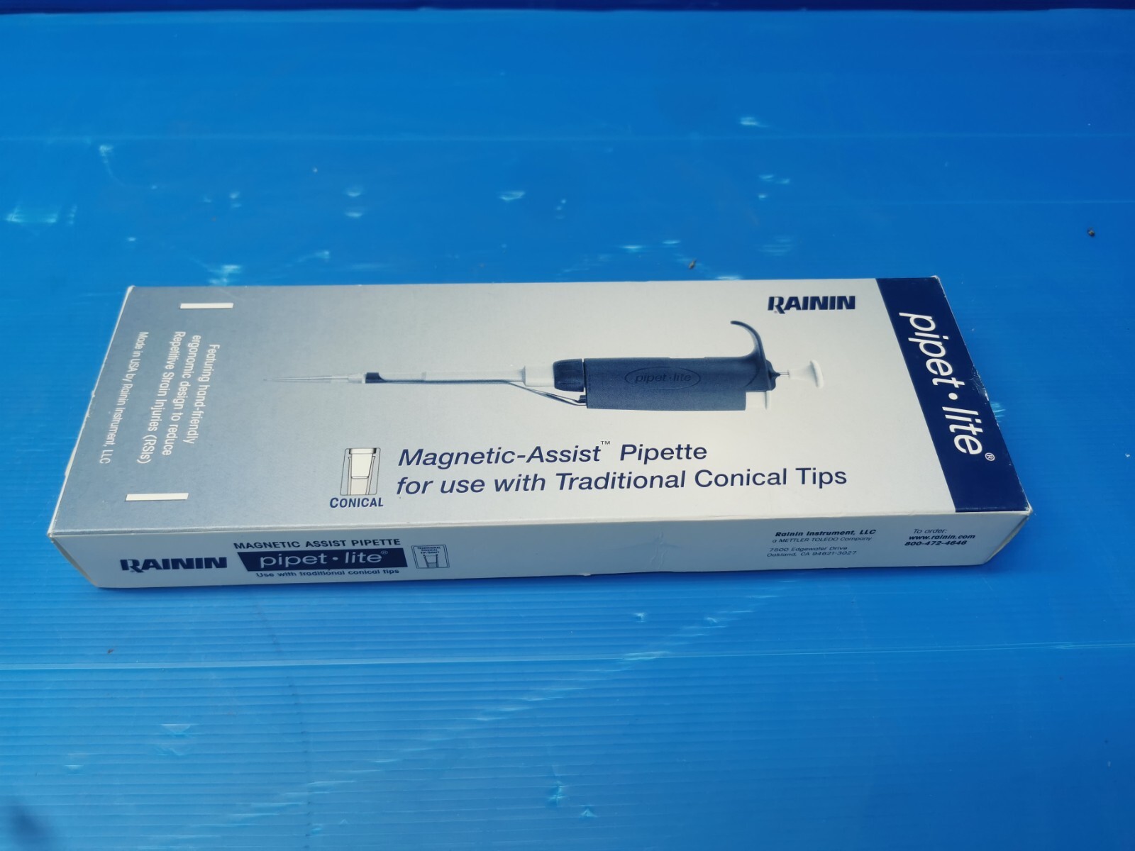 RAININ PIPET-LITE SL-2000 XLS 200 uL - 2 mL ADJUSTABLE PIPETTE PIPET