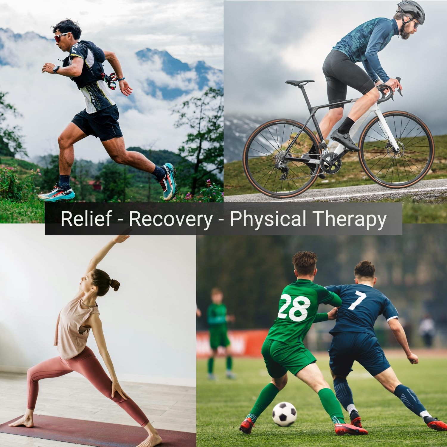 Foam Roller for Back, Legs, and Deep Tissue Muscles. Muscle Roller for Runnin...