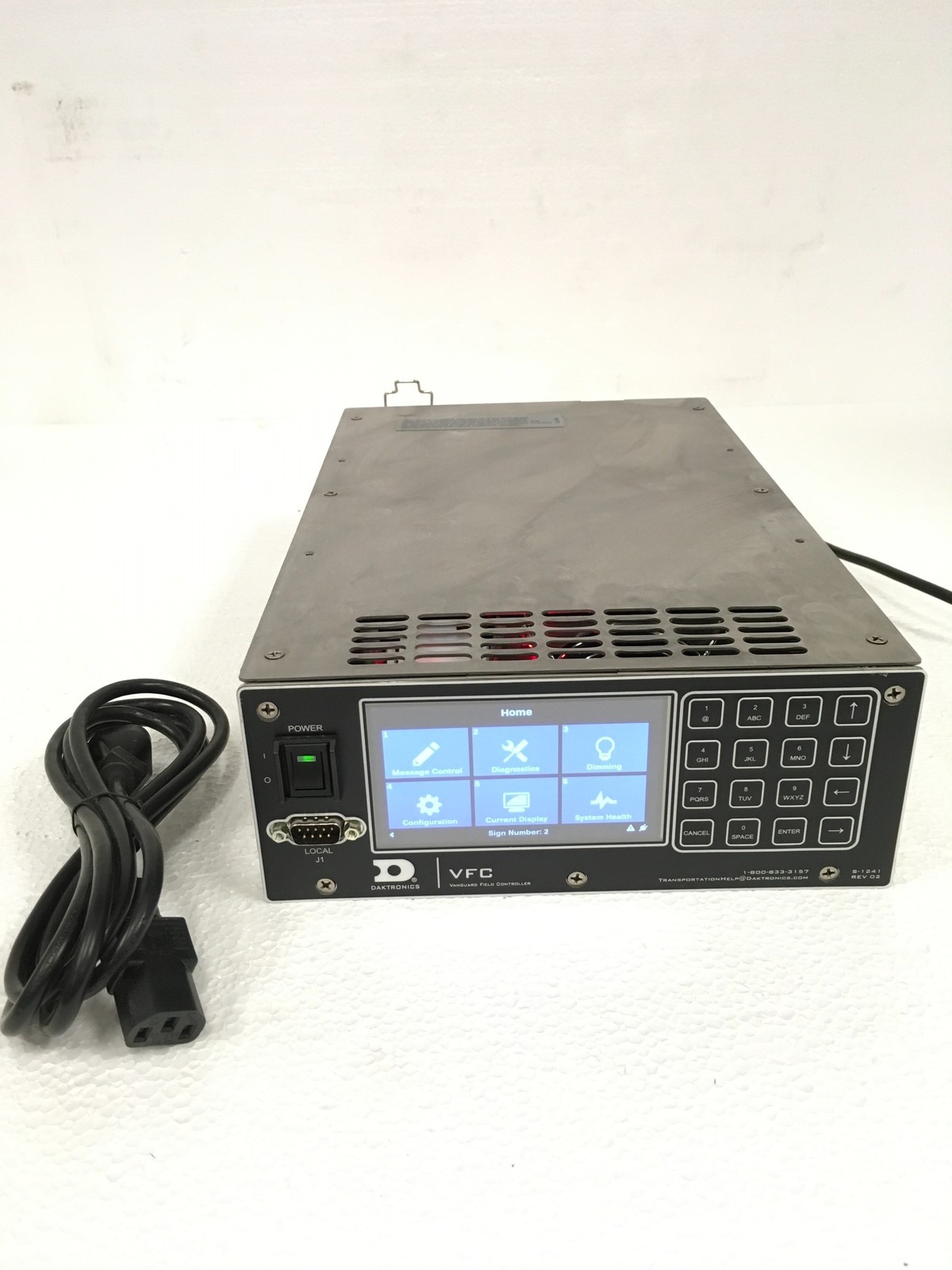 Daktronics S-1241 16-Button Vanguard Field Controller VFC WORKING FREE SHIP QTY