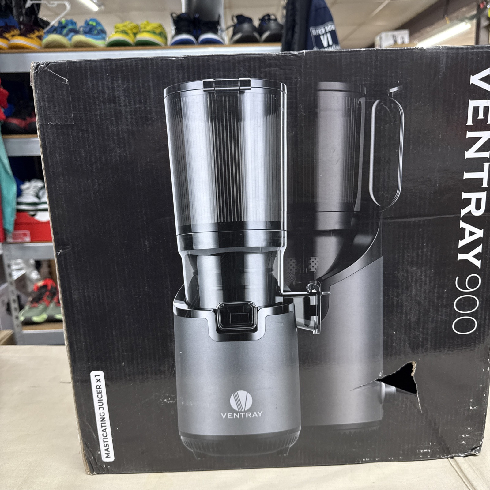 Ventray 900 Cold Press Slow Juicer Machine with 5.12”X-Large Feed Chute 250w