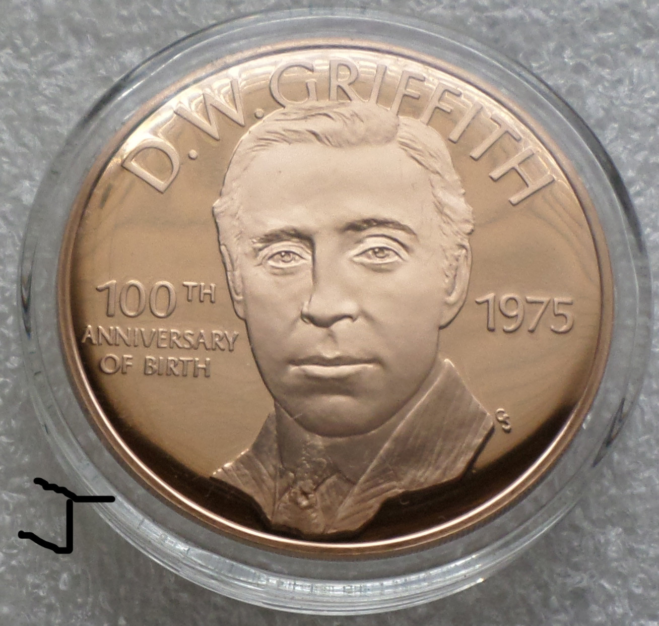 Hollywood Movies D.W Griffith Intolerance Birth of A Nation America Bronze Medal