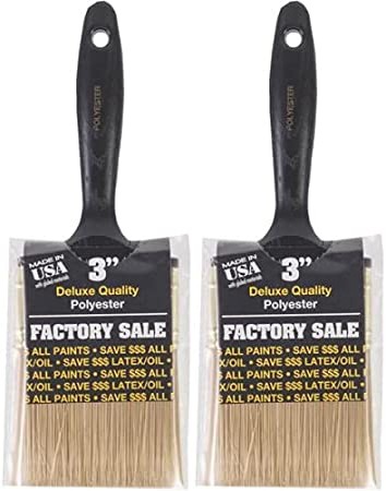 Wooster Genuine 3" Factory Sale Paintbrush 2-Pack, P3973-3-2PK