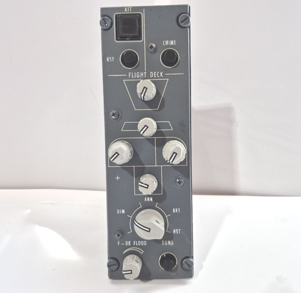 Fokker Aircraft Flight Compartment Lighting Panel F7941-002-413