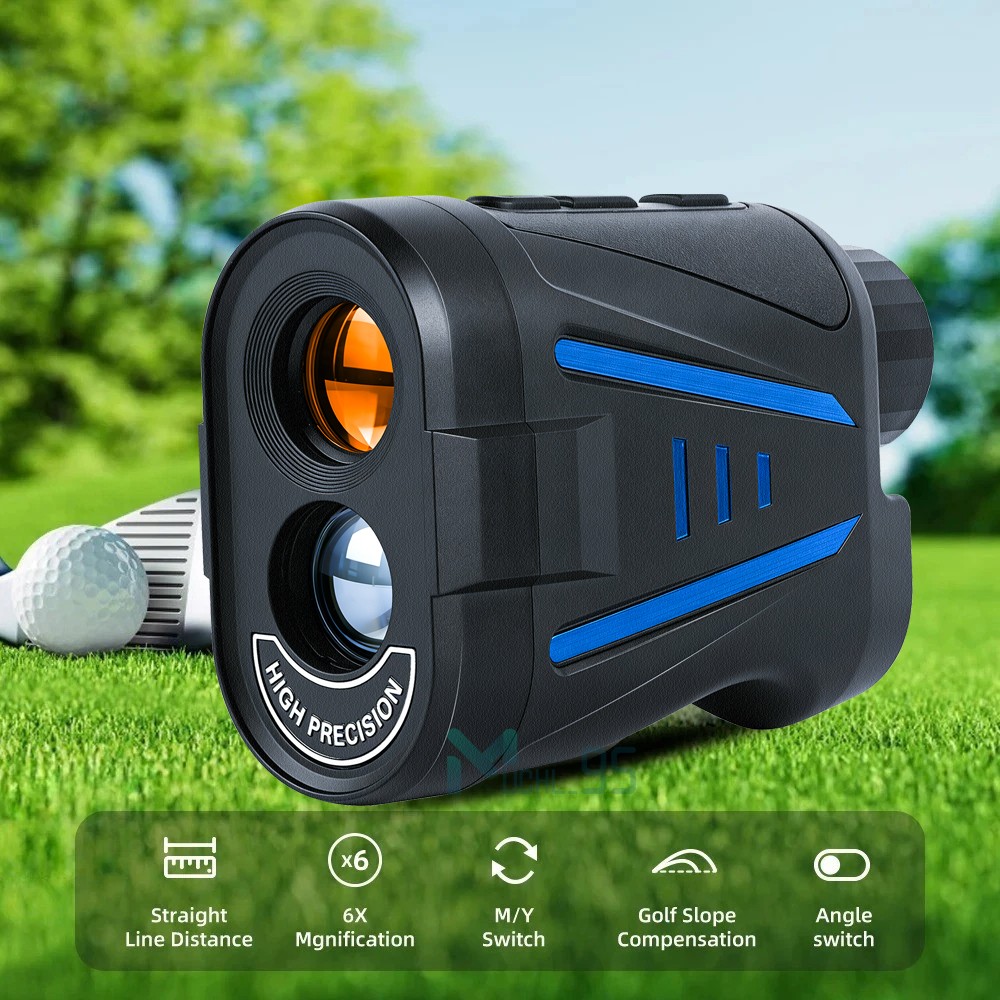 2187 Yards Laser Range Finder Golf Rangefinder Slope 6X Magnification Recharge