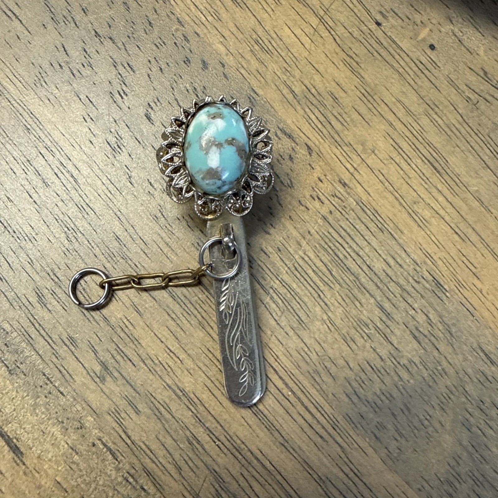 KINGS Key Finder -Turquoise-style stone by Kings Los Angeles *