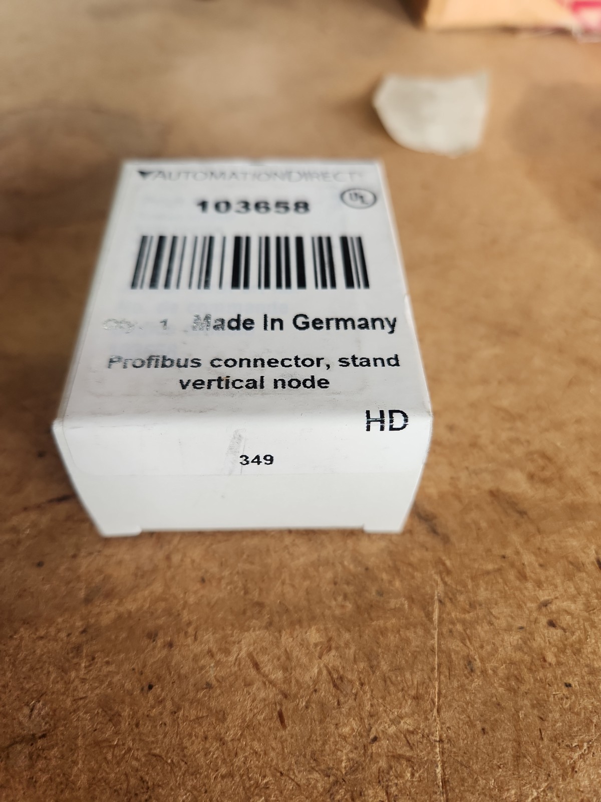 ERNI 103658 / 103658 Profibus Connector, Stand Vertical Node 349