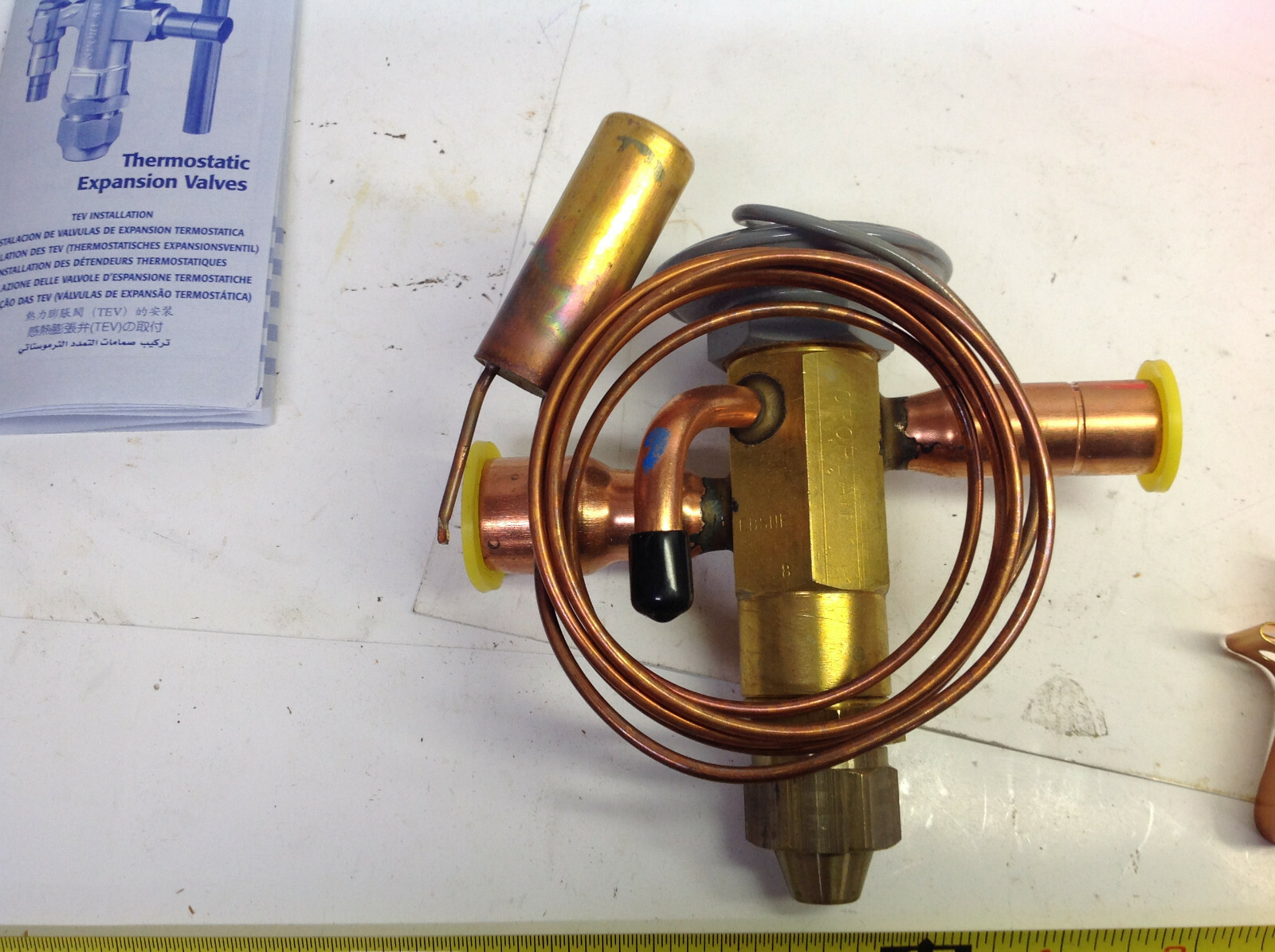 Sporlan EBSNE-8-GA Thermostatic Expansion Valve (#878-K-2)