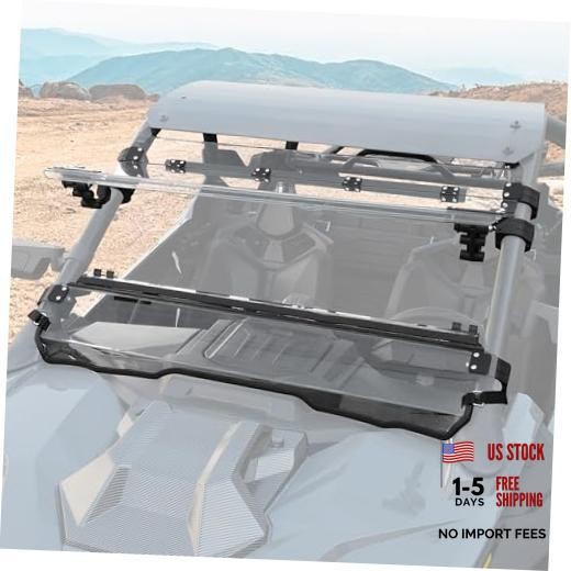 3-IN-1 Flip Up Windshield for Polaris RZR PRO XP/PRO R/RZR TURBO R 2020-2024