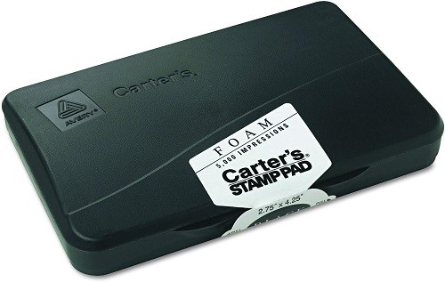 Carters(TM) Foam Stamp Pads 2.75x4.27in Black Bulk - 1EA